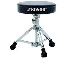 Sonor DT XS 2000 Drum Hocker extra niedrig + keepdrum Drumsticks 1 Paar