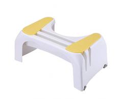 Toiletten-Trainingshocker, dicker U-förmiger Kunststoff-Tritthocker, rutschfester Handwaschhocker für Kinder, geeignet für Küche, Wohnzimmer, Toilette