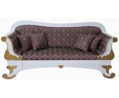 Vintage-Line Biedermeier Sofa Salur Sitzbank Bank Couch Stilmöbel Polstermöbel NEU