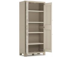 Kis Kunststoffschrank Gulliver hoch, 1 Stück, beige, 9750000 0462 02