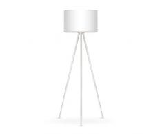 HENZIN Stehlampe LED Dimmbar,Stehlampe mit Fernbedienung Stehleuchte Modern Wohnzimmer 5 Helligkeitsstufen Touch Kontrolle Schmale Lichtleiste Bodenlampe Standleuchten f/ür Schlafzimmer B/üro Wei/ß