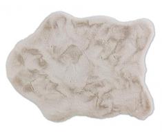 Schöner Wohnen Tender Kunstfell-Teppich 90x60 Creme