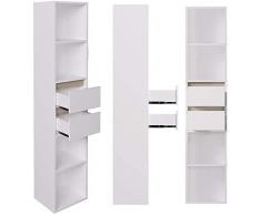 Vicco Bücherregal Robert Weiß - Standregal Regal Kinderregal Büroregal Schrank