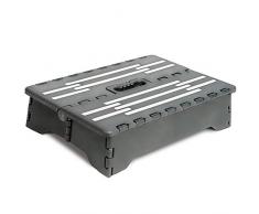 luckything Tritt Trittstufe Klapphocker Faltbar Schema Fußbank Klapptritt, Rutschfestes Halbtrittbrett Für Den Außenbereich Mobilitätshilfe