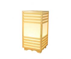 Moderne Stehleuchte Im Japanischen Stil Quadratische Holz LED Stehleuchte Schlafzimmer Vertikale Wohnzimmer Vertikale Lampe Vertikale Stehleuchte