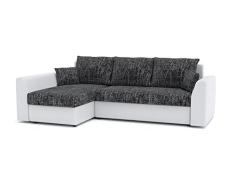 Ecksofa Paul mit Schlaffunktion! Best ECKSOFA! Eckcouch mit Bettkasten! (Lawa 17 + Soft 17)