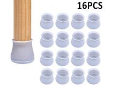 RoSoy Silikon-Möbel-Bein-Schutz-Abdeckungs-Tabellen-Fuß-Auflage-Boden-Schutz für Haus