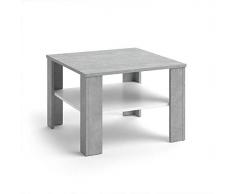 Vicco Couchtisch Homer 60x60 - Wohnzimmer Sofatisch Kaffeetisch 3 Farbvarianten +++ Beistelltisch - mit Ablagefach - Top Design +++