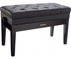 Roland Duett-Klavierbank in Palisander-Ausführung mit Aufbewahrungsfach – RPB-D500RW