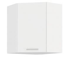 EKO White Eckhängeschrank 58x58 Weiss matt Küchenzeile Küchenblock Einbauküche