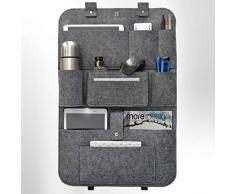 IXXMIND auto organizer, Wohnmobil Zubehör, autositzschoner, rückenlehnenschutz auto kinder, rücksitztasche, hängeregal, autositz, stabiler filz, Aufbewahrungstasche, autoorganizer, car organizer,