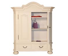Garderobenschrank Barock Schrank Landhausmöbel