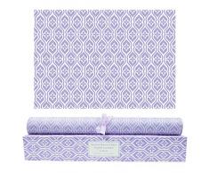 SCENTORINI Schrankpapier Lavendel Duft für Schubladen, Kommodenregal, Wäscheschrank und Kleiderschrank, 42cm x 58cm, 6 Blatt