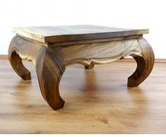 Großer Opiumtisch, Couchtisch aus Massivholz, Sofatisch der Marke Asia Wohnstudio, asiatische Möbel, (Handarbeit)