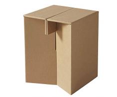 Papier Maker Creative Pappe klein, Hocker Fußhocker 120 kg Kapazität braun