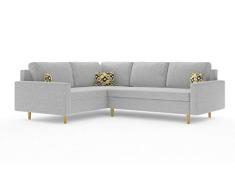Sofini Ecksofa Etna II mit Schlaffunktion! Best ECKSOFA! Eckcouch mit Bettkästen! Best ECKSOFA (Lux 32 Links)