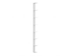 Radius Design booksbaum Single Wand Gross weiß, 2tlg. Best.aus: Halterung + Einlegeböden [W]