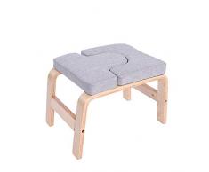 Yoga Inversion Stuhl, Yoga Hocker Yoga Kopfstand Bank Yoga Inversion Stuhl Hocker Handstand zur Linderung von Müdigkeit Family Gym