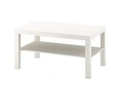 IKEA Lack Couchtisch in weiß; (90x55cm)