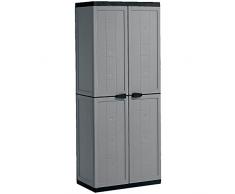 Kis KunststoffschrankJolly hoch, 1 Stück, dunkelgrau/schwarz, 9732000 0444 01