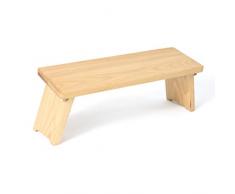 Lotuscrafts Meditationsbank Klappbar Dharma - Made in Europe - Yoga Hocker aus massivem Buchenholz - Kniesitz Meditationsbank für eine Tiefe Meditation (Large)