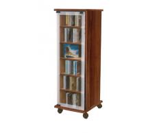 VCM 30032 CD/DVD Möbel Valenza, drehbares Regal in 3 Farben