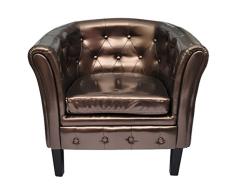 Anself Sessel Polstersessel Armsessel Wohnzimmersessel Loungesessel Chesterfield