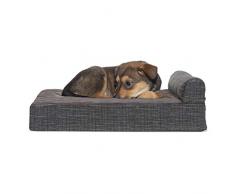 furhaven Deluxe Orthopädische Recamiere Hund Couch, PET Bett für Katzen und Hunde