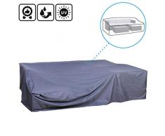 SVITA Queens Poly Rattan Sitzgruppe Couch-Set Ecksofa Sofa-Garnitur Gartenmöbel Lounge Grau, Schwarz oder Braun (Haube)