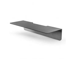 ML Interior Duschablage | Premium Edelstahl | Selbstklebend Ohne Bohren | Bad-Ablage Duschregal Rostfrei Halterung Dusche Industrial Design