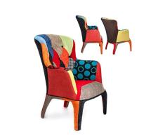 Sessel Pamela aus Patchwork-Stoff patchwork