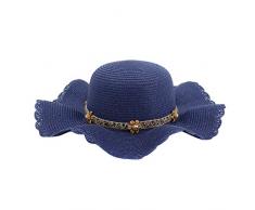 Strohhut Damen Herren Hut aus Stroh - Sonnenhut Sommerhut mit Ledergarnitur Naturfarben Dank des Materials aus Stroh ist der Traveller bestens für den Sommer geeignet