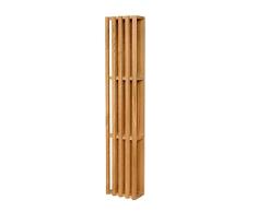 WLM Rack Einfaches Eichenregal-Persönlichkeitsschlafzimmerleiste Des Modernen Unbedeutenden Wohnzimmers Des Bücherschranks Aus Massivem Holz A+