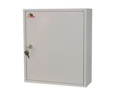 HomeDesign Safe HDS-M1 Medikamentenschrank, Stahlblech, Zylinderschloss, Medizinschrank, Hausapotheke