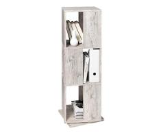 RASANTI Tower Drehbares Regal von FMD Sandeiche