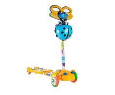 RONGXIN Vier-Rad Blinkende Schere Auto Cartoon Fußschaukel Kinder Frosch Roller 2-10 Jahre Alt Baby