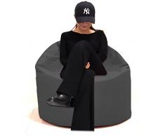 Sitzbag Sitzsack 2 in 1 Funktionen Styropor Füllung - In & Outdoor - Bean Bag Sitzkissen Bodenkissen Hocker Kinder Sitzsäcke Möbel Kissen Sessel Sofa