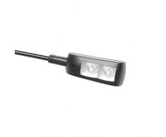 ah Stands SLED1USBPRO Adam Hall Stands SLED 1 USB PRO mobile Schwanenhalsleuchte mit 2-er LED/Leselampe