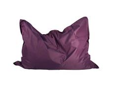 Kinzler S-10119/50 Riesensitzsack, ca. 100x140 cm, Sitzsack Outdoor Indoor, in vielen verschiedenen Farben, mit Innensack, brombeer