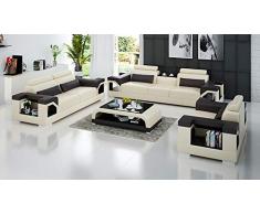 Its-Me Futuristische Designer Sofa Kombinationen|von Uns konfiguriert oder selbst stylen|feinstes weiches Leder|Wohnlandschaft|Ledercouch|LED|Bluetooth Lautsprecher|USB|