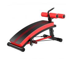 LXJYMX Trainingsbank Einstellbare Hantelbank Heimtraining Fitnessstudio Gewichtheben Bauch Fitness Bank Mehrzweck-Trainingsbank Klappbarer Sporthocker