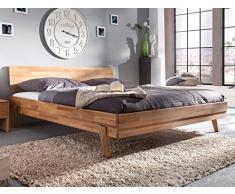 expendio Massivholzbett Liano 160x200 Wildeiche geölt Doppelbett Ehebett Schlafzimmer Holzbett Bett