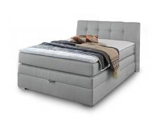 Amelie Boxspringbett 140x200 cm mit intergriertem Bettkasten by Wohnorama