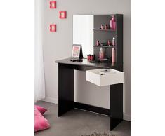Eck-Schminktisch mit Make up Spiegel Mädchen Kinderzimmer Frisierkommode Frisiertisch Schminkspiegel Kosmetiktisch