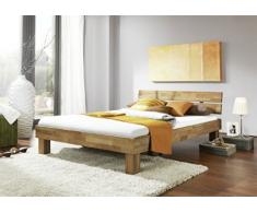 Elfo Futonbett 180x200cm Wildeiche Massiv geölt Neu homeforyou24