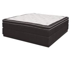 Boxspringbett GUAM, Box: Bonell - Federkern, Matratze: Taschen - Federkern, Top Matress: Taft - Abmessung: 160 x 200 cm