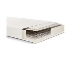 Mixibaby Matratze FEDERKERNMATRATZE Bonell H2 90/120/140/160/180 x200cm ÖkoTex Bezug waschbar (140 x 200 cm)