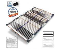 RAVENSBERGER MEDIMED® 44-Leisten 7-Zonen-BUCHE-Lattenrahmen | Starr | MADE IN GERMANY - 10 JAHRE GARANTIE | TÜV/GS + LGA/QS - zertifiziert - 100x200 cm