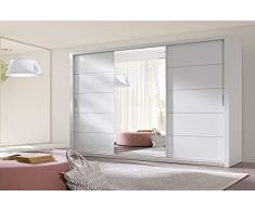 Selsey Kleiderschrank, Weiß, 250cm