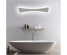 HEYUN& Creative-Acryl-LED Spiegelleuchten Hotelzimmer vor dem Kabinett Licht Badezimmer Badezimmerspiegel Licht Schlafzimmerspiegel ( Color : Weißes Licht-40cm/15W )